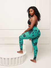 Tropical Tease Tie-Dye Dreams High Waist