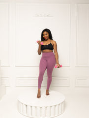 Violet Allure High Waist Leggings