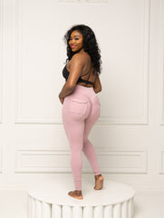 Cotton Candy Crush High Waist Leggings